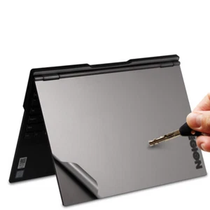 Anti Scratch Carbon Black Vinyl Skin Sticker Cover for Lenovo Legion 7 7i S7 16" - Afbeelding 1 van 20
