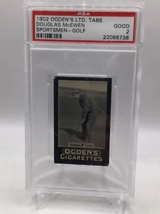 1902 Ogden Tabs Golfers Douglas McEwen PSA 2 - Picture 1 of 2