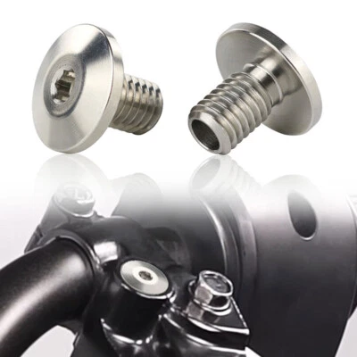 Tapón de espejo para Ducati Diavel 1260 / 1260S 2019-2024 plateado Foto 1 de 4