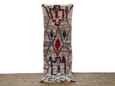 Modern Hall Runner,Traditionnel Hallway,Washable Bedroom Rug,Door Mat,2.6x10 ft - Image 1 of 4
