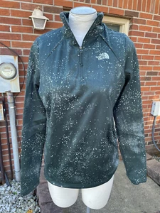 The North Face Pullover Sweatshirt 1/4 Zip Stars Galaxy Size Medium Worn Once! - Picture 1 of 6