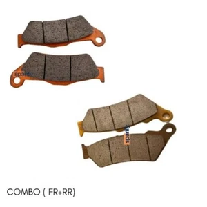 Front and rear brake pads fit for royal enfield super meteor 650 - Picture 1 of 1