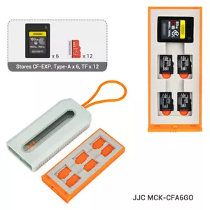 18 Slots Memory Card Case Storage Holder Organizer for SD Micro SD TF MSD Cards - Picture 1 of 20