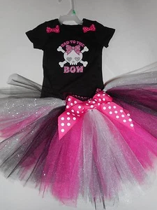 Halloween Tutu Oufit Infant Toddler Girls Various Sizes NEW - Picture 1 of 6