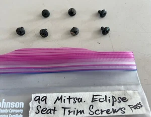 95-99 Mitsubishi Eclipse Seat Trim Screws - Picture 1 of 3