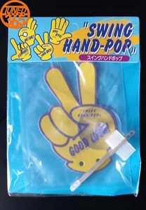 Swing Hand Pop "Good Luck" Air Freshener Lemon UK Jdm Drift Waving Squash Racing - Picture 1 of 4