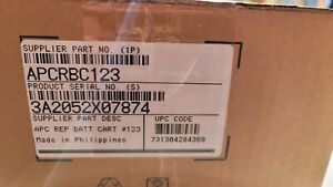 Genuine APC APCRBC123 UPS Replacement Battery Cartridge # 123 RBC123 OEM