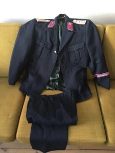 DDR Feuerwehr Uniform Jacke Hose Wirkungsbereichs-Leitung - Bild 1 von 5