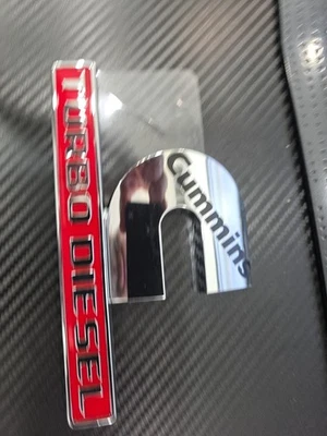 Эмблема CUMMINS TURBO DIESEL, подходит для A 2019-2022 RAM, 68358491AA - Изображение 1 из 4