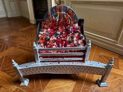 Миниатюрный кукольный домик винтажная решетка огня 1:12 от PHOENIX MODEL 1988 - Изображение 1 из 4