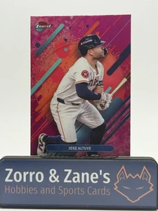 Jose Altuve 2025 Topps Finest "RARE" Magenta Refractor /200 #233 Houston Astros - Picture 1 of 2