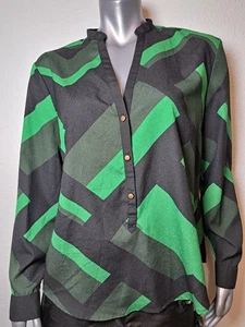 Two XL Women’s Blouse York & Company dark green  long shirt And Rock&Republic  - Picture 1 of 8