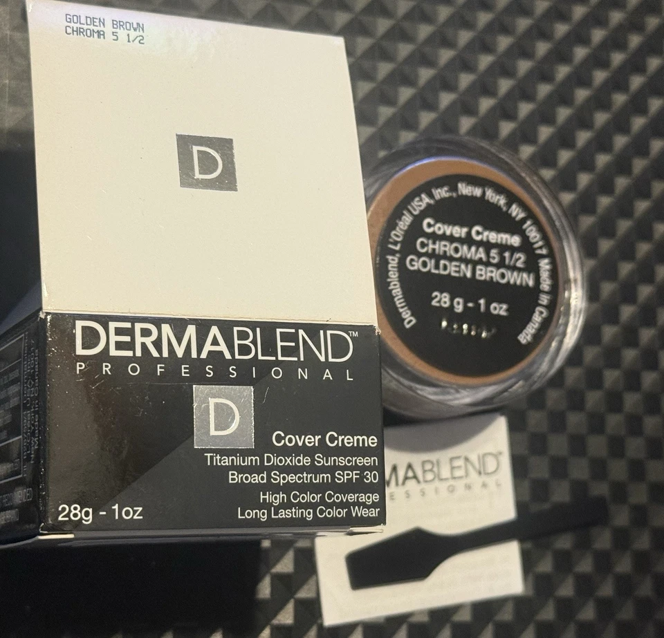 Dermablend профессиональный чехол крем SPF 30 - 1 унц - золотой коричневый - новый - Изображение 1 из 1