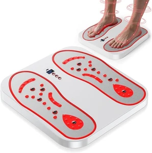 Rkdely EMS Foot Massager Circolazione Gambe Piedi 8 Modi 20 Livelli Calore - Picture 1 of 8