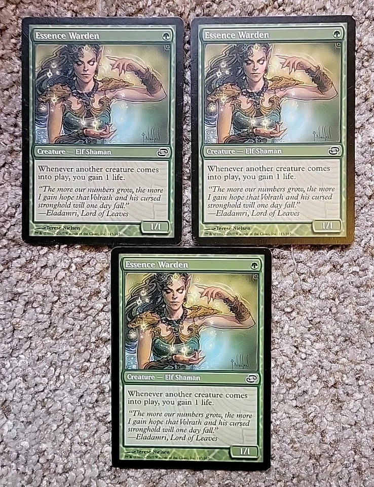 Essence Warden x3 3x [Planar Chaos] Magic MTG Cards  NM/LP Regular  - Image 1 of 1