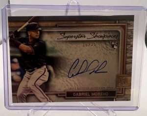 2023 Topps Museum Gabriel Moreno Superstar Showpieces /25 Diamondbacks Rookie RC - Bild 1 von 2