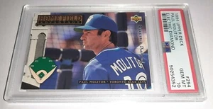 1994 Upper Deck #294 Paul Molitor Electric Diamond Card PSA 10 Gem Mint Pop 7 - Picture 1 of 2