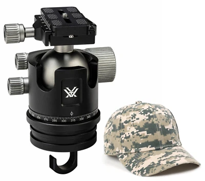 Vortex Optics Radian Ball Head with Free Camo Digital Hat Bundle - Image 1 of 4
