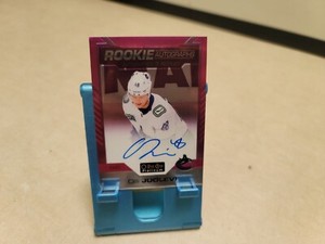 OLLI JUOLEVI 2020 O-Pee-Chee Platinum #R-OJ ROOKIE AUTOGRAPHS MATTE PINK /99