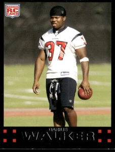 Darius Walker 2007 Topps #308 Houston Texans RC - Foto 1 di 2