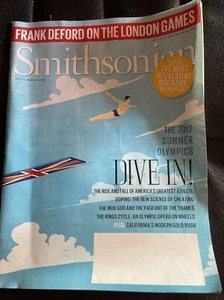 Smithsonian Juli August 2012 Die Olympischen Sommerspiele 2012 tauchen ein! Frank Deford Neu - Bild 1 von 3