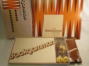 Juego de mesa Backgammon 1974 Western Publishing SIN USAR #4832 [Y9A] - Imagen 1 de 3