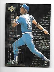 GEORGE BRETT  2000 UPPER DECK EPIC PERFORMANCES #EP9 KANSAS CITY ROYALS   