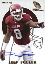 2012 Fleer Retro Rookie Sensations Autographs #RS79 Jeff Fuller