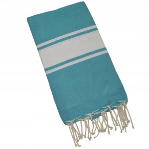 Fouta Hamamtuch Saunatuch Strandtuch Baumwolltuch Badetuch Baumwolle 100x200 cm - Bild 1 von 2
