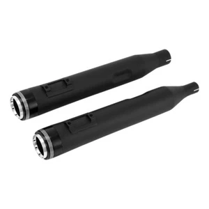 4" Slip-On Straight Mufflers Exhausts Fit For Harley Street Road Glide 2017-24 - Picture 1 of 9