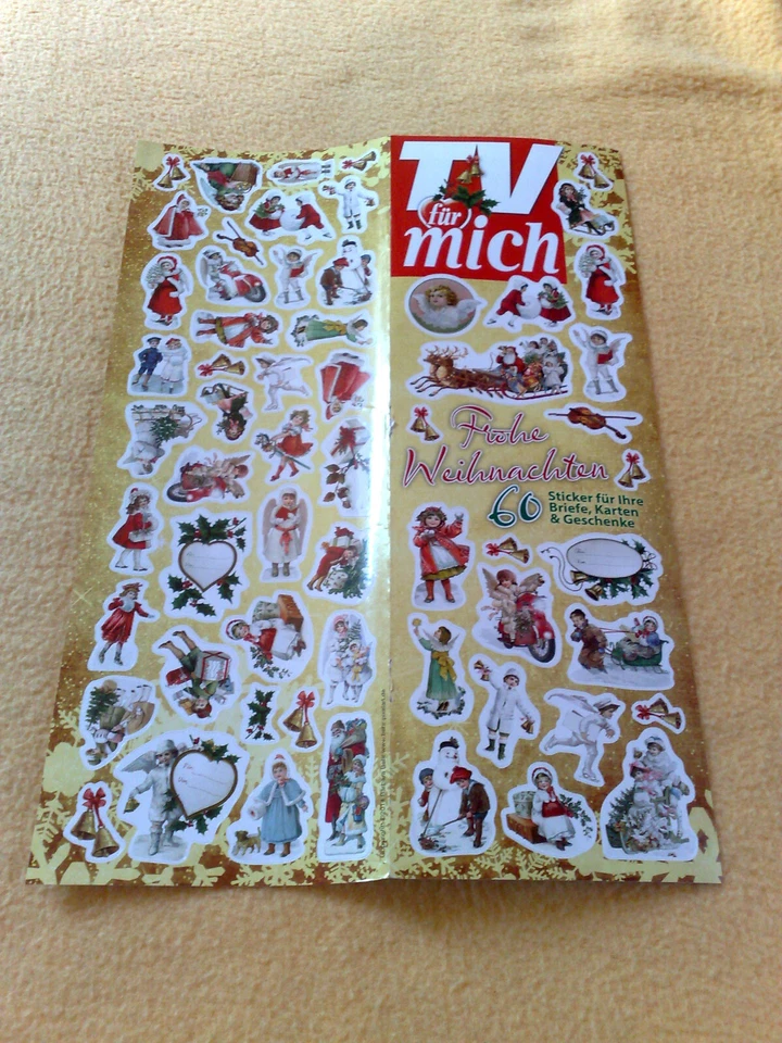 Sticker Sammelsticker TV für mich Frohe Weihnachten - Bild 1 von 1