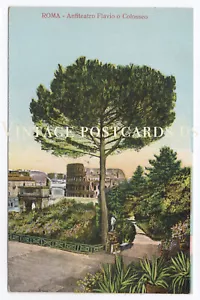 ITALY Antique Postcard - Rome - Anfiteatro Flavio o Colesseo - Picture 1 of 2