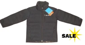 Columbia Sportswear Boys Grand Wall Jacket Omni Heat Black XXS 4 5 NWT $120 - Picture 1 of 6