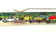 Los Angeles Free Way Floaty Pen Moving Car Bus Traffic Jam Vintage Floating