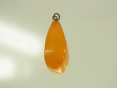 Butterscotch Egg Yolk Amber Bernstein Anhänger 1,7 Gramm aus Bernsteinsammlung - Bild 1 von 4