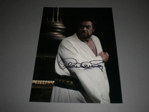 Placido Domingo Tenor  signed autograph Autogramm 8x11 photo in person Cover