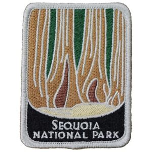 Sequoia National Park Patch - Redwood General Sherman California 3" (Iron on)