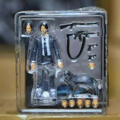 Maf No. 085 John Wick Chapter 2 Toys With Dog Action Figure Box Gift New Cool