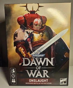 Warhammer 40K Dawn of War Onslaught Board Game - New Sealed - Picture 1 of 5