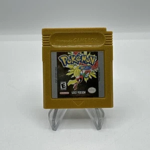 Pokemon Gold Nintendo Gameboy | AUTHENTIC | NEW BATTERY - Picture 1 of 4