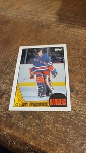 1987-88 Topps Hockey sobre hielo John Vanbiesbrouck #36 - Imagen 1 de 2