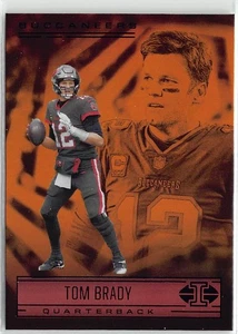 2021 Panini Illusions NFL Orange Parallel #36 Tom Brady - Picture 1 of 2