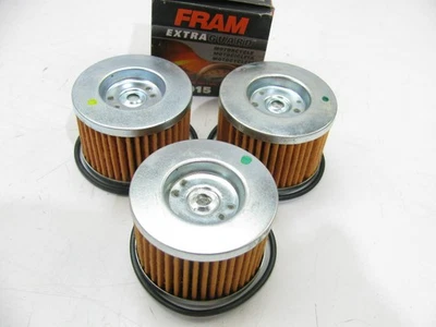 (3) Fram CH6015 Oil Filter Replaces 24944 ML16815 P7013 89944 PF2148 P7132 - Image 1 of 2