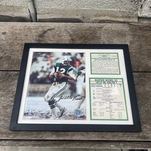 Joe Namath handsigniertes gerahmtes Foto - Bild 1 von 3