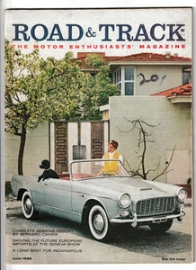 Vintage Road & Track Magazin Juni 1959 Band 10 Nr. 10 Lancia Appia - Bild 1 von 3
