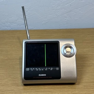VTG Casio EV-4500B Portable 4” LCD TV Handheld Color Television Powers On *READ* - Bild 1 von 12
