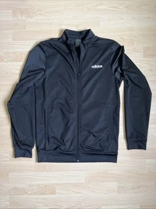 Adidas Jacke Herren Sport Sportjacke Größe: M/L M L schwarz mit Maße - Bild 1 von 6