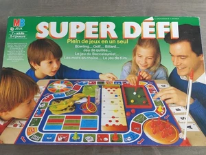 MB Super Défi Jeu de Société Complet Vintage 1986 - Photo 1/23