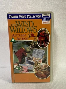 THE WIND IN THE WILLOWS AUTUMN ANTICS - VHS Tape PAL Next Work Day Post - Picture 1 of 5