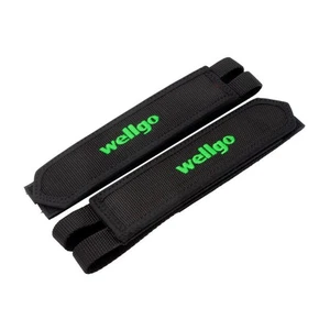 Wellgo W8 Double straps, blk pair - Picture 1 of 1